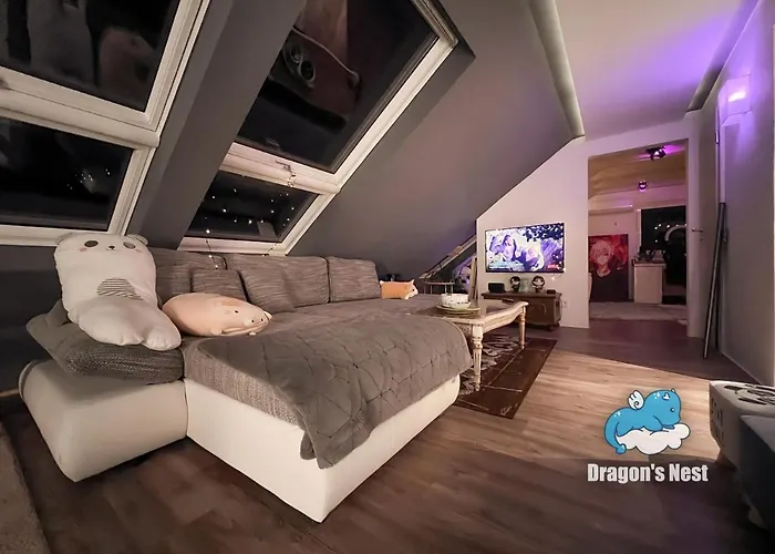 Dragon\'S Nest: Cozy & Modern Attic Loft Nuremberg